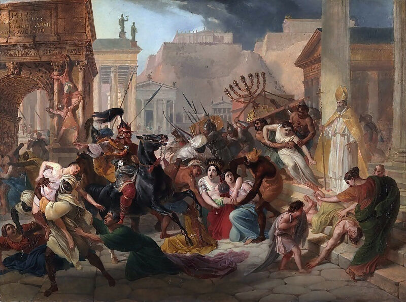 KarlPavlovichBryullov–InvasionofGensericonRome