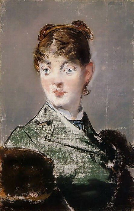 Edouard Manet – Parisian Woman (Portrait of Madame Guillemet) 70x100 Canvas