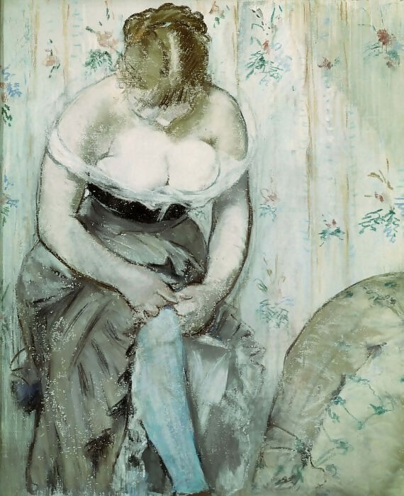 Edouard Manet – Lady at Her Toilette 70x100 Canvas