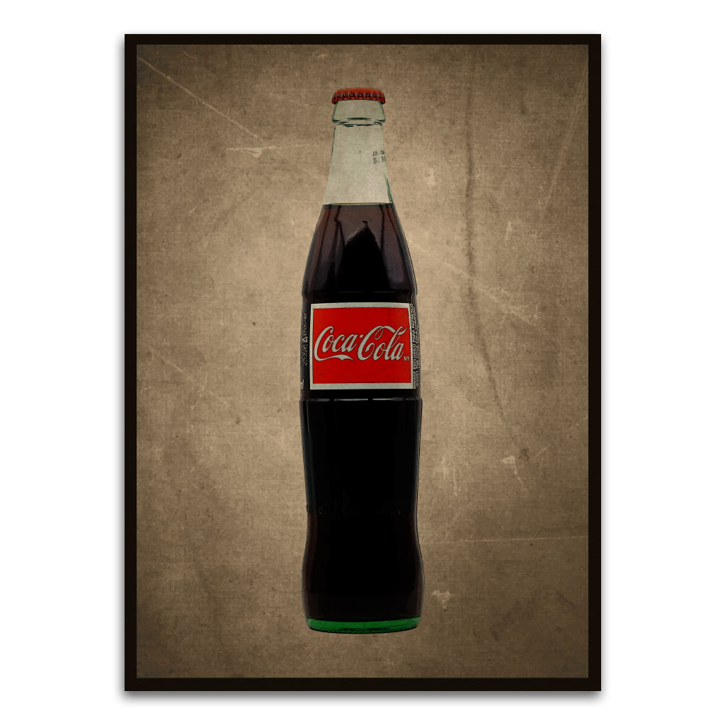 Coco cola art frame