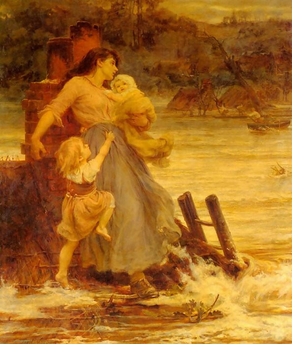 Frederick Morgan – A Flood 45x60 Canvas