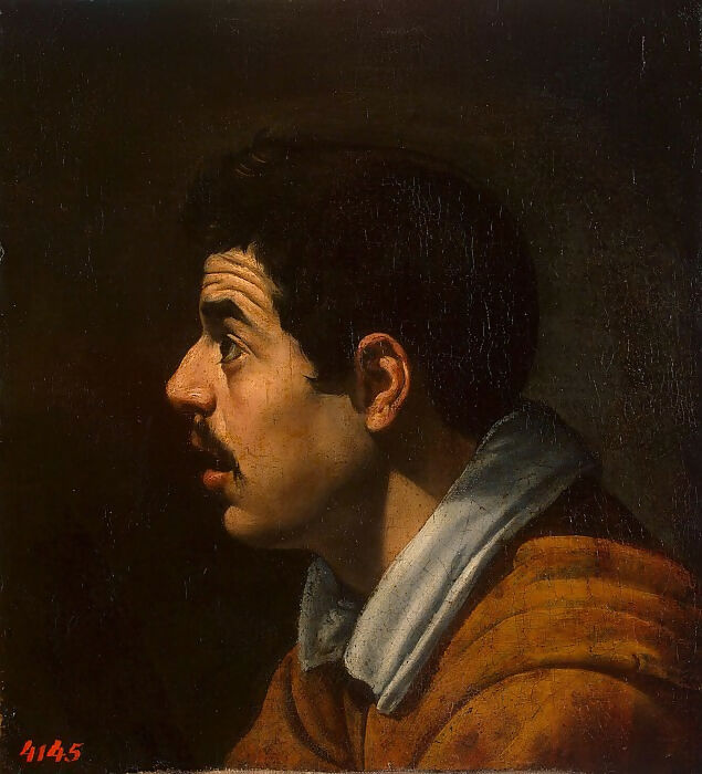 Hermitage part 3 Velazquez Diego Male head in profile