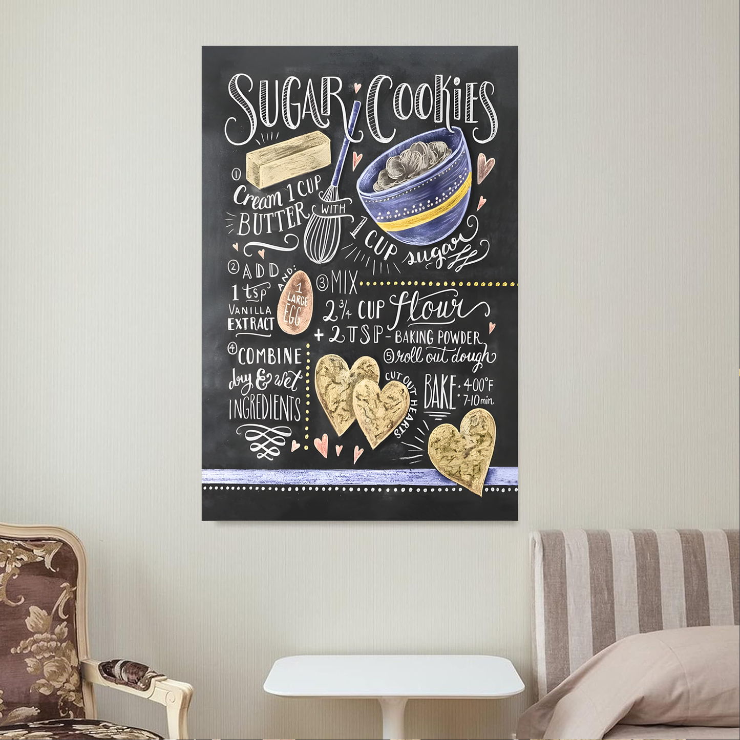 Sugar cookies Canvas acrylic canvas