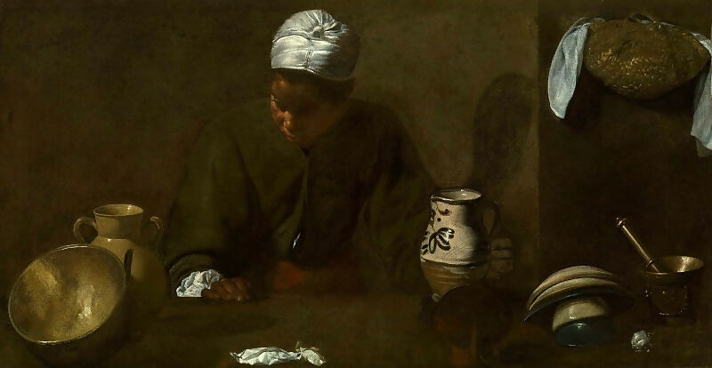 Diego Rodriguez de Silva y Velazquez Kitchen Scene