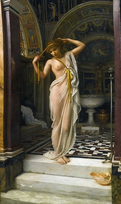 Edward John Poynter – Diadumena (Esquiline Venus) 45x60 Canvas