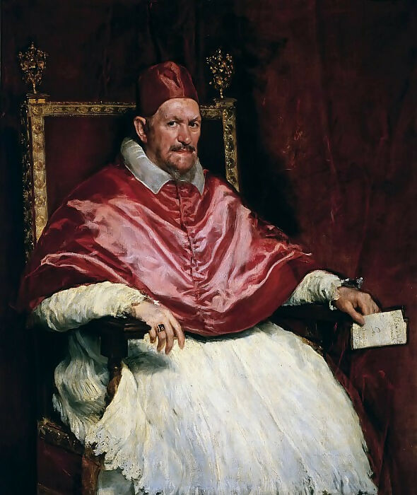 Diego Rodriguez de Silva y Velazquez – Portrait of Pope Innocent X 70x100 Canvas