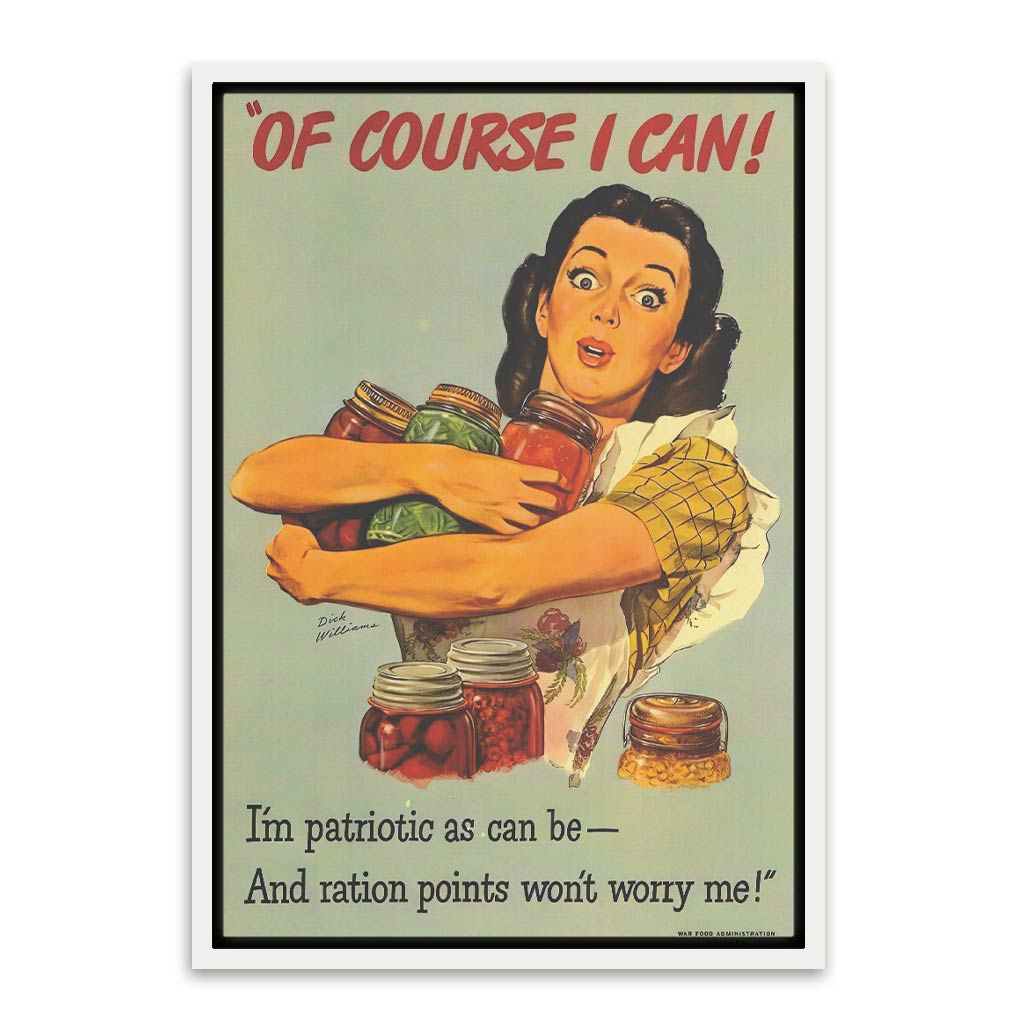 I CAN White Canvas frame acrylic canvas Frames