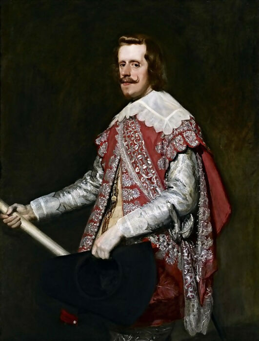 Diego Rodriguez de Silva y Velazquez Portrait of Philip IV in Army Uniform 90x120 Canvas