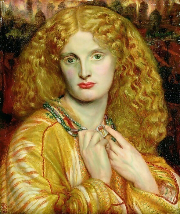 Dante Gabriel Rossetti – Helen of Troy 70x100 Canvas
