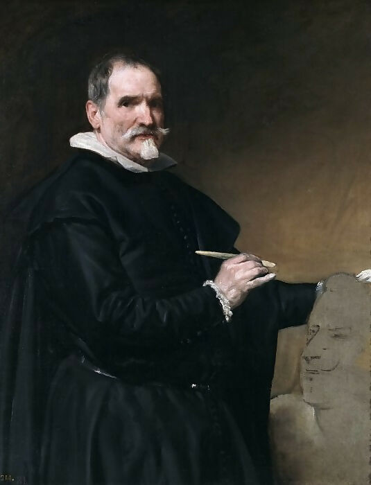Diego Rodriguez de Silva and Velazquez – Juan Martinez Montanez 140x187 Canvas