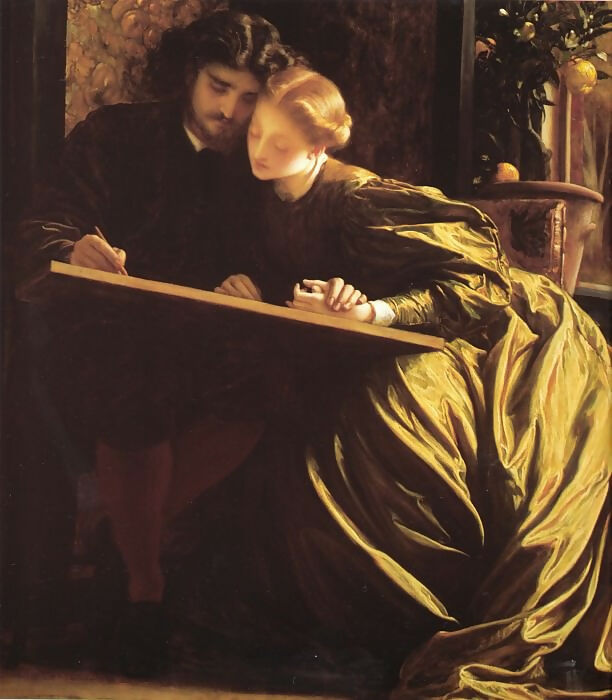 Frederic Leighton – The Artist's Honeymoon 50X40 Canvas
