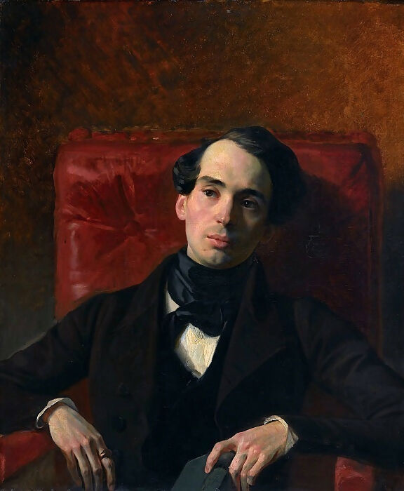KarlPavlovichBryullov–PortraitofthewriterAlexanderNikolaevichStrugovshchikov(1808-1878)