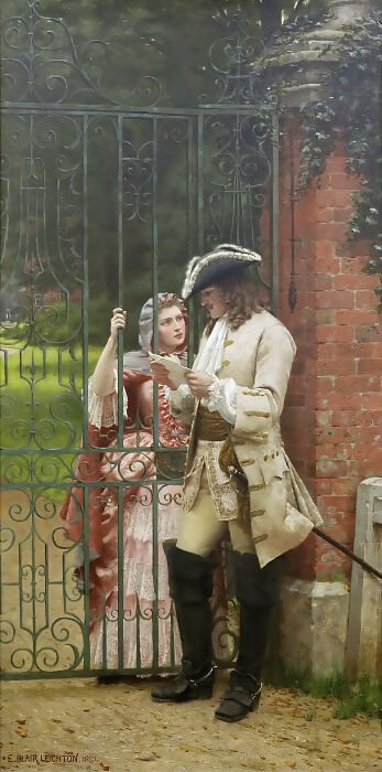 Edmund Blair Leighton What Can I Tell You