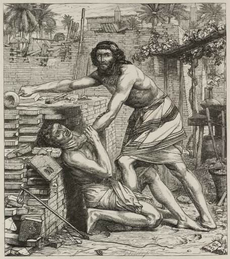 Edward John Poynter - Moses Slaying the Egyptian 45x60 Canvas