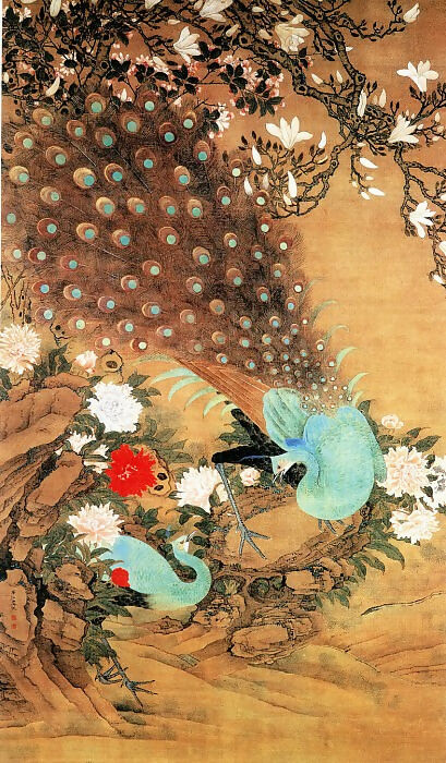Chinese Artists of the Middle Ages (佚名 - 荷花图) – Unknown 45x60 Canvas