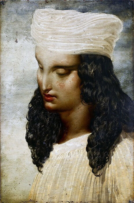 Dante Gabriel Rossetti (Attributed) – Persian Youth 90x120 Canvas