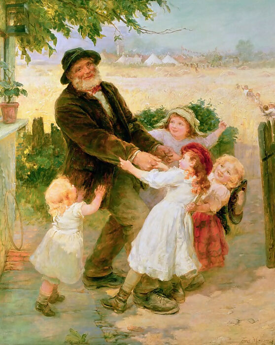 Frederick Morgan – Going to the Fair 50X40 Canvas