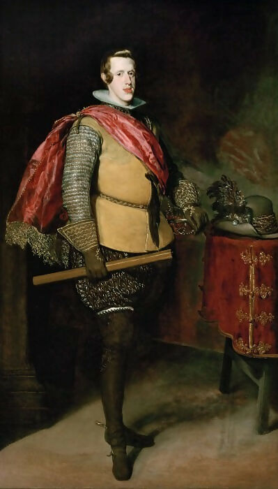 Diego Rodriguez de Silva y Velazquez – King Philip IV of Spain 50X40 Canvas