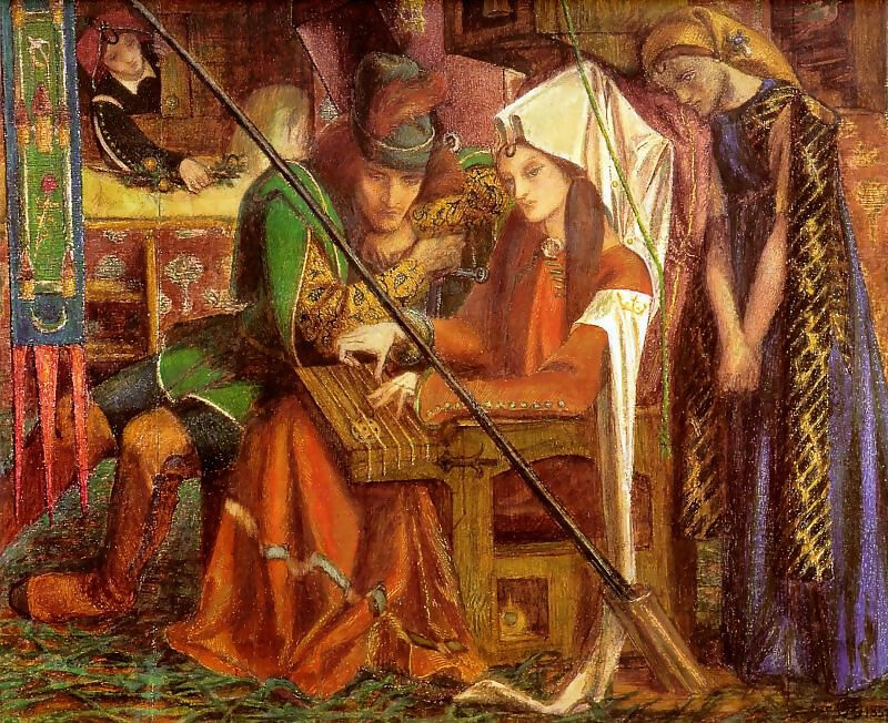 Dante Gabriel Rossetti The Melody of the Seven Towers