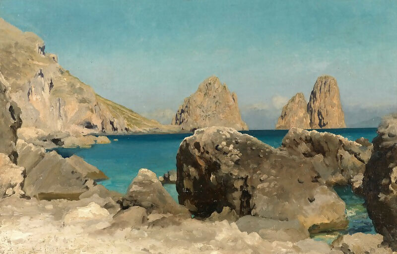 Frederic Leighton – Siren Rocks 45x60 Canvas