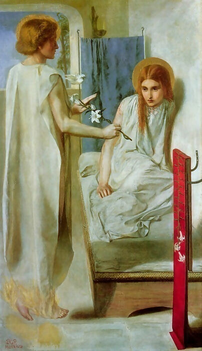 Dante Gabriel Rossetti - The Annunciation