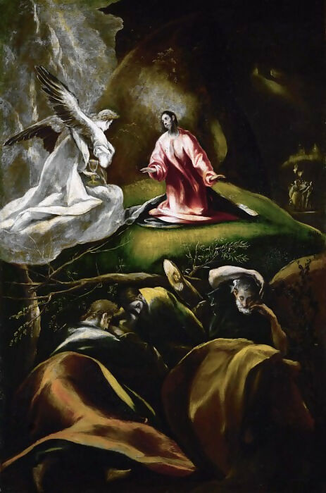 El Greco Christ on the Mount of Olives 140x187 Canvas