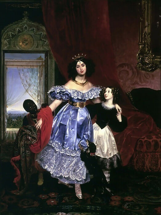 KarlPavlovichBryullov–PortraitofCountessSamoilova