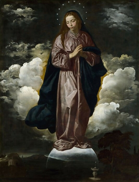 Diego Rodriguez de Silva y Velazquez – Immaculate Conception 45x60 Canvas