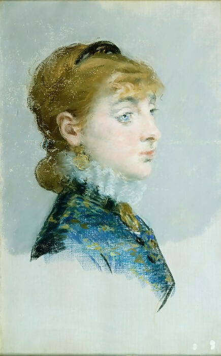 Edouard Manet – Mademoiselle Lucie Delabigne (1859-1910), called Valtesse de la Bigne 45x60 Canvas