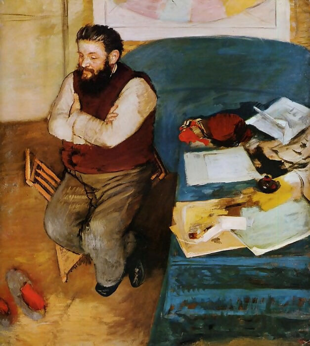Edgar Degas – Diego Martelli