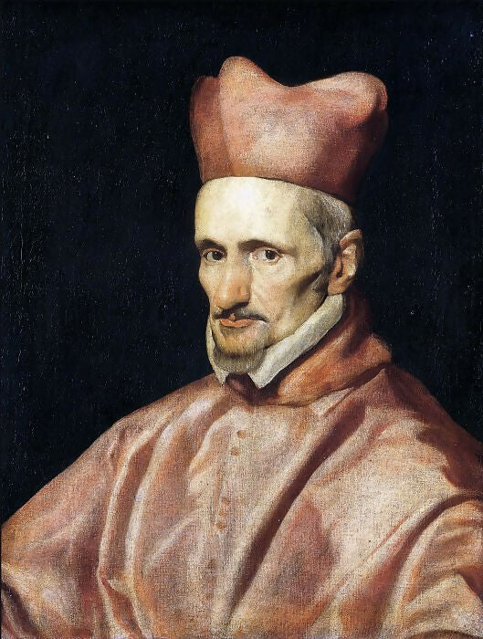 Diego Rodriguez de Silva y Velazquez workshop – Cardinal Gaspar de Borja y Velasco 140x187 Canvas