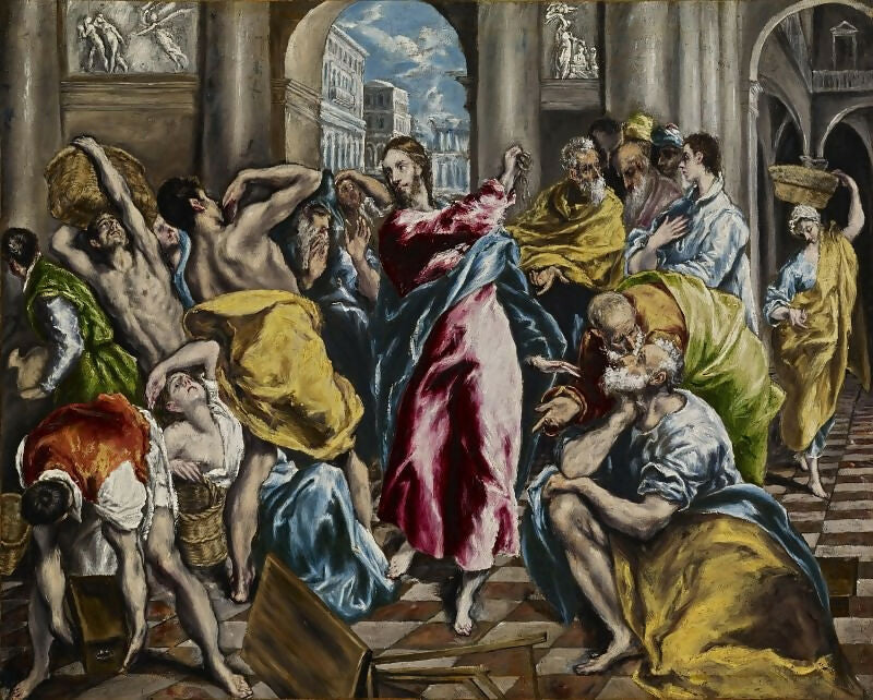 El Greco Expulsion of the Traders from the Temple