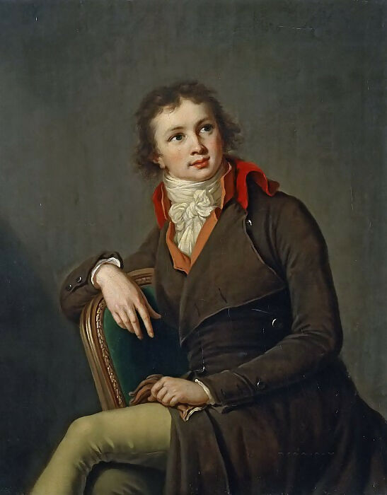 Elisabeth-Louise Vigee-Lebrun (attributed) – Portrait of Count Pavel Alexandrovich Stroganov 70x100 Canvas