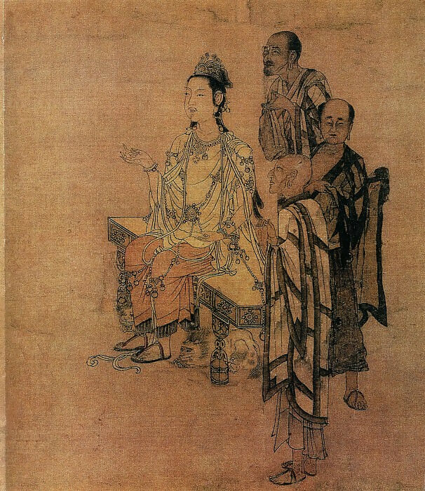 Chinese Artists of the Middle Ages (文椒 - 花鸟图) – Wen Jiao 70x100 Canvas