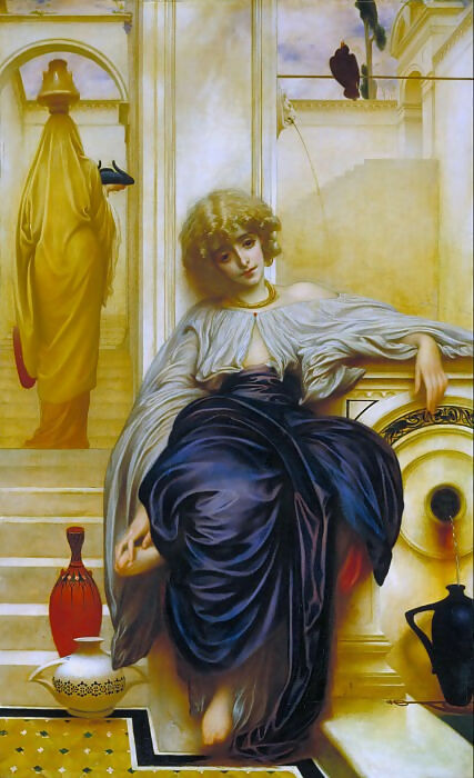 Tate Britain - Leighton, Lord Frederick - Song Without Words 140x187 Canvas