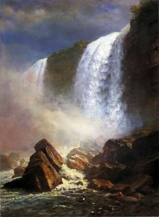 Albert Bierstadt – Niagara Falls 90x120 Canvas
