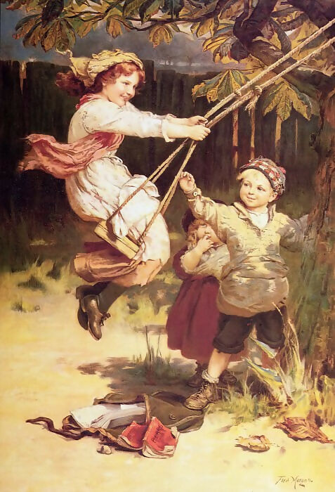Frederick Morgan – After School 70x100 Canvas