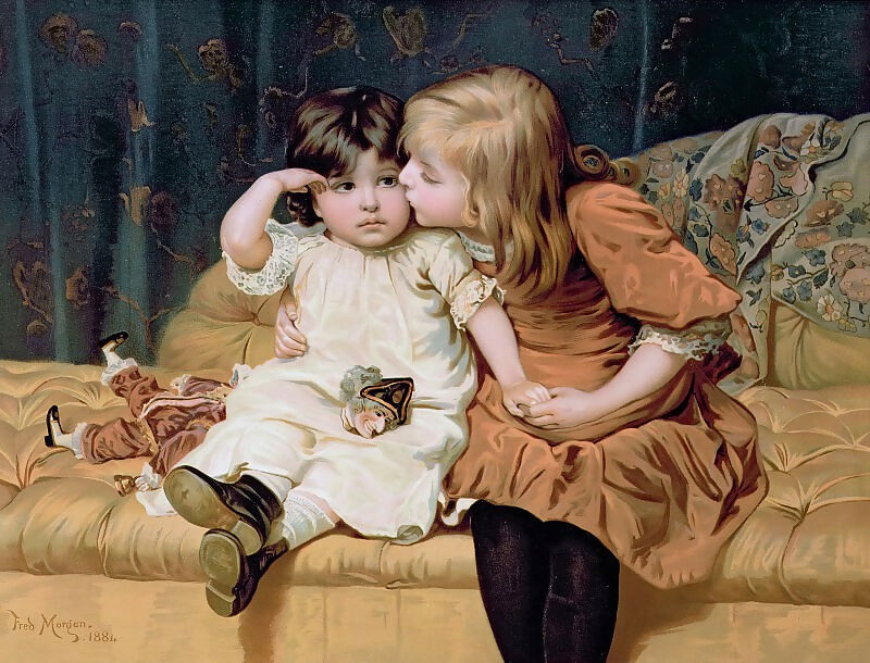 Frederick Morgan – Nevermind 90x120 Canvas