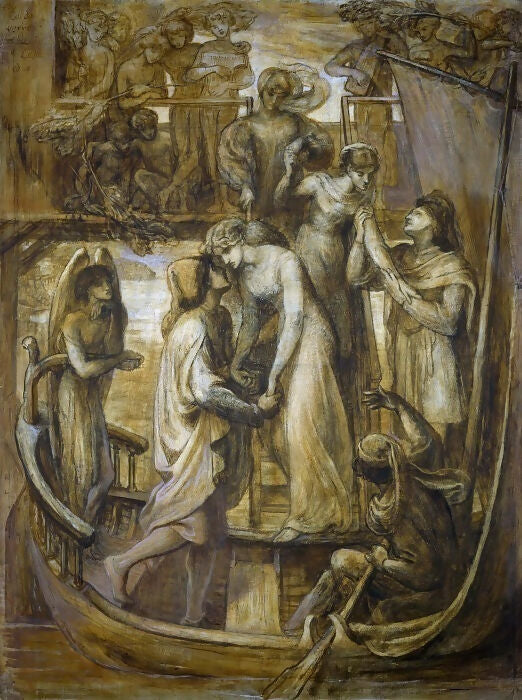 Dante Gabriel Rossetti The Love Boat