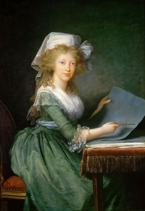 Elisabeth-Louise Vigée-Lebrun – Marie Louise de Bourbon, Grand Duchess of Tuscany