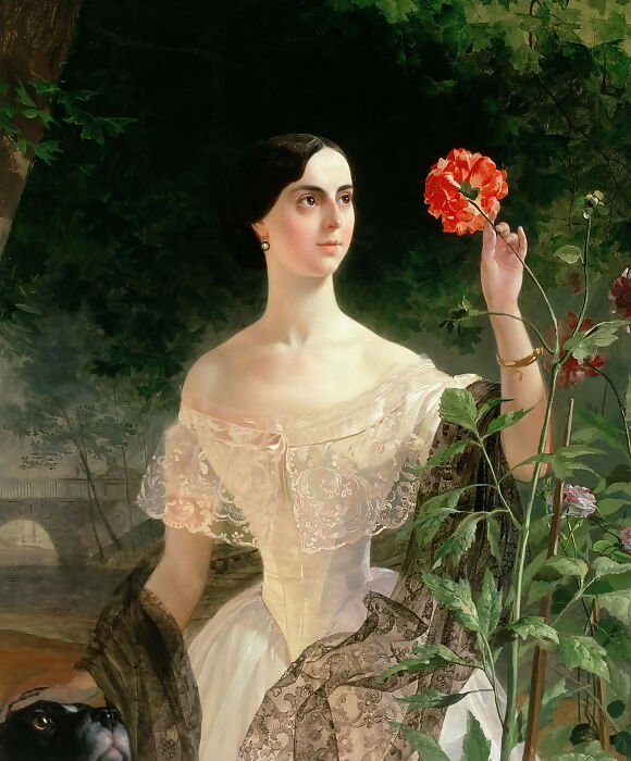 KarlPavlovichBryullov-PortraitofSofiaAndreevnaShuvalova