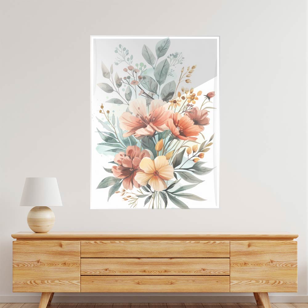 Botanical Art 6 Acrylic acrylic canvas Frames