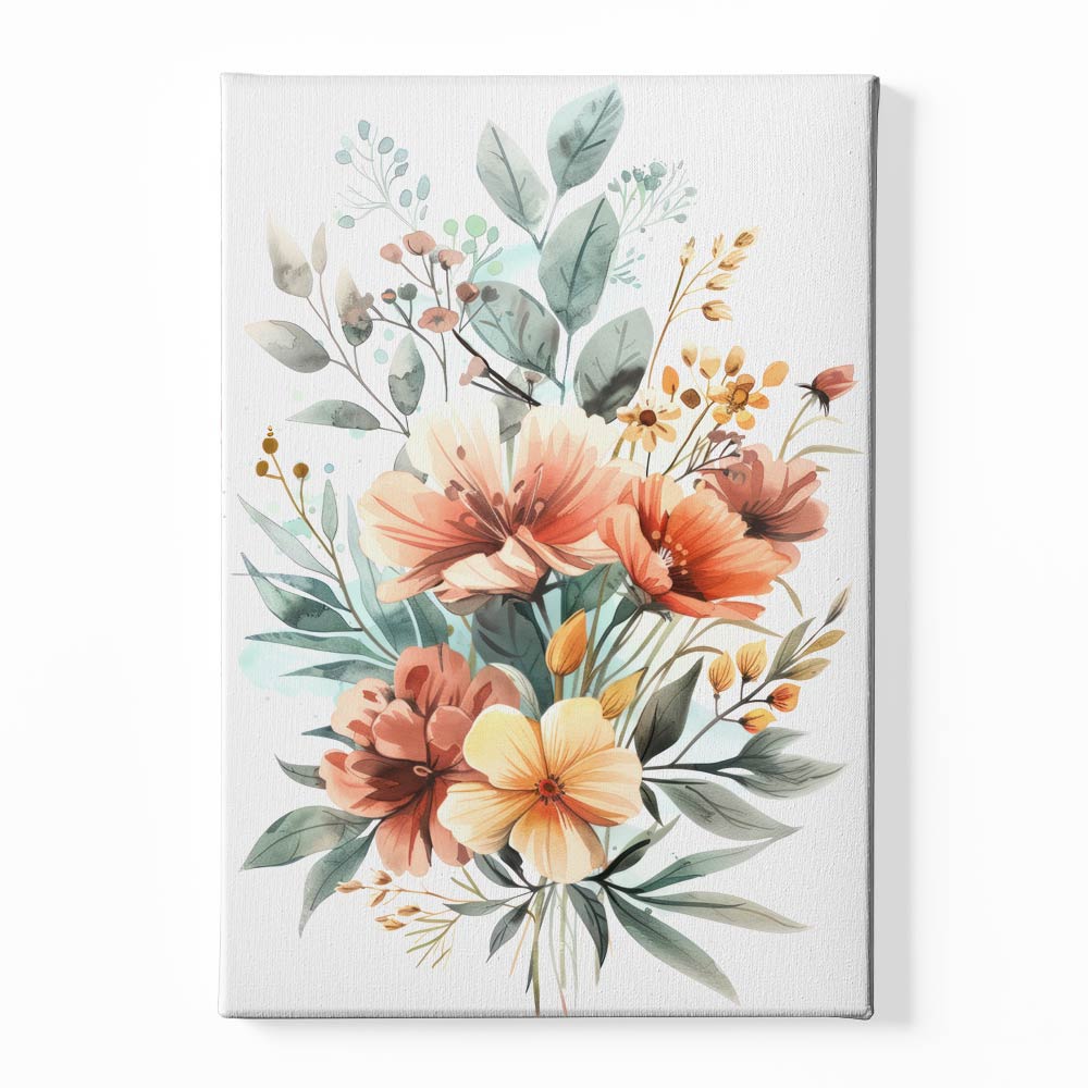 Botanical Art 6 Canvas acrylic canvas Frames