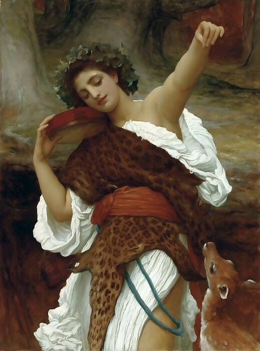 Frederic Leighton – Bacchante