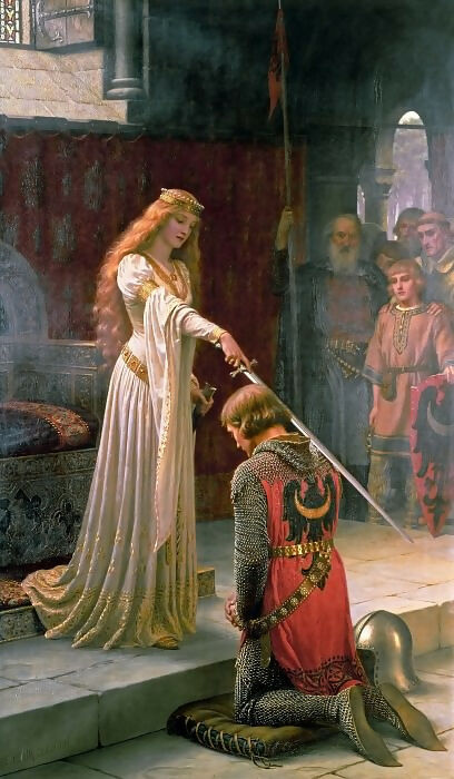 Edmund Blair Leighton – Accolade 45x60 Canvas