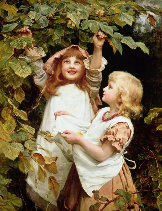 Frederick Morgan – Nutting 70x100 Canvas