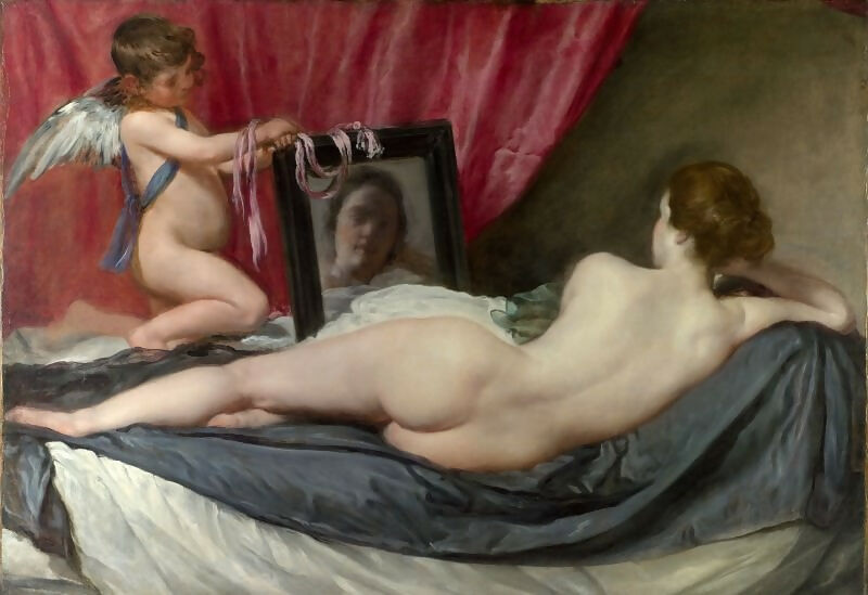 Diego Rodriguez de Silva y Velazquez – The Toilet of Venus 70x100 Canvas