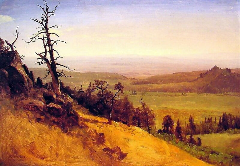 Albert Bierstadt – Nebraska, Wasatch Mountains