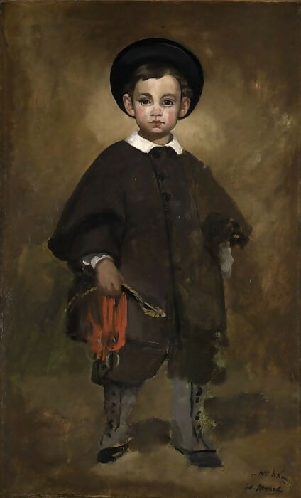 Edouard Manet – Portrait of a Child 45x60 Canvas