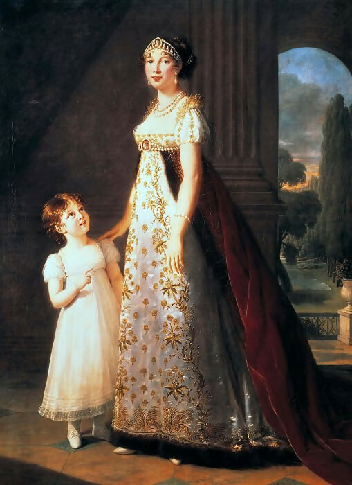Elisabeth-Louise Vigee-Lebrun – Caroline Bonaparte 90x120 Canvas